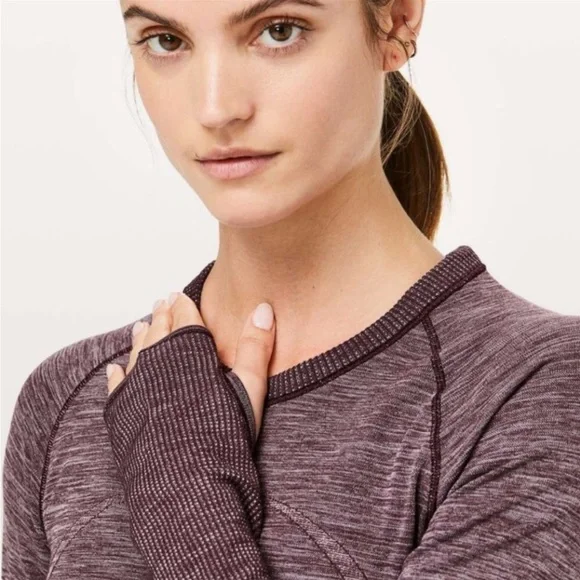 - Lululemon Swiftly Pullover II Dark Adobe - Picture 2 of 9